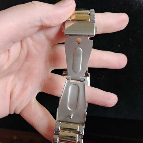 Two-toned men's watch - Picture 3 of 4